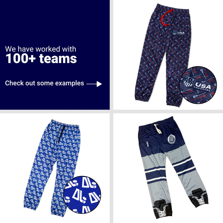 Custom Team ChillFit Lounge Pants - Guys Lacrosse