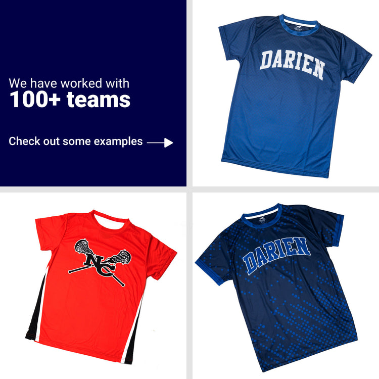 Custom Team Short Sleeve Velocitee Shooter T-Shirt - Guys Lacrosse