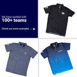 Custom Short Sleeve Polo - Basketball