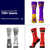 Custom Team Woven Mid-Calf Socks - Guys Lacrosse