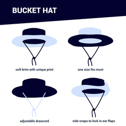 Pickleball Bucket Hat - Lets Dink