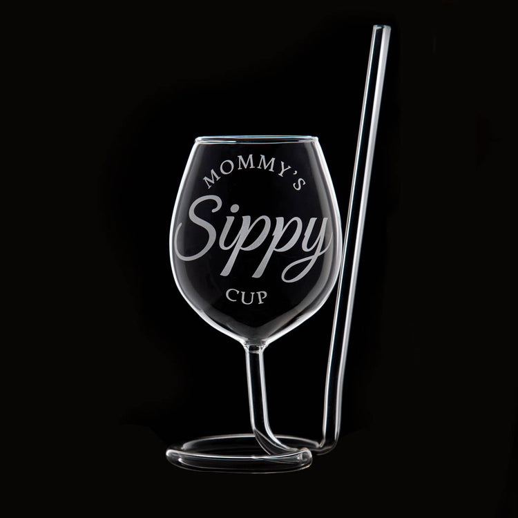 SIPSIP Wine Glass - Mommy's Sippy Cup