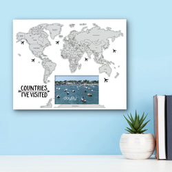 Scratch Off Frame - Countries I've Visited