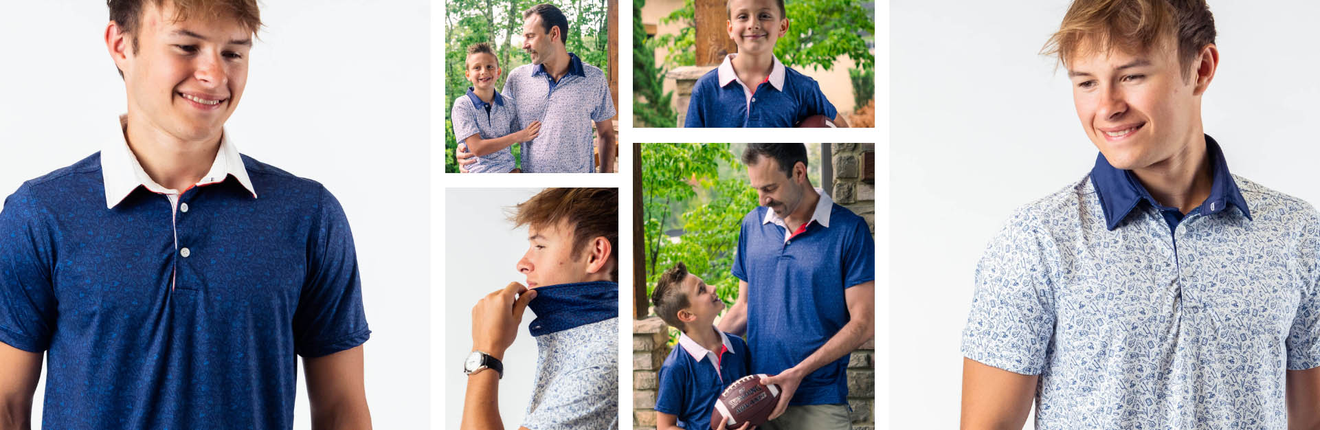FOOTBALL Performance Polos