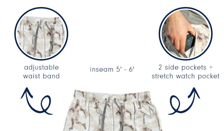 Football Ryder Shorts 3