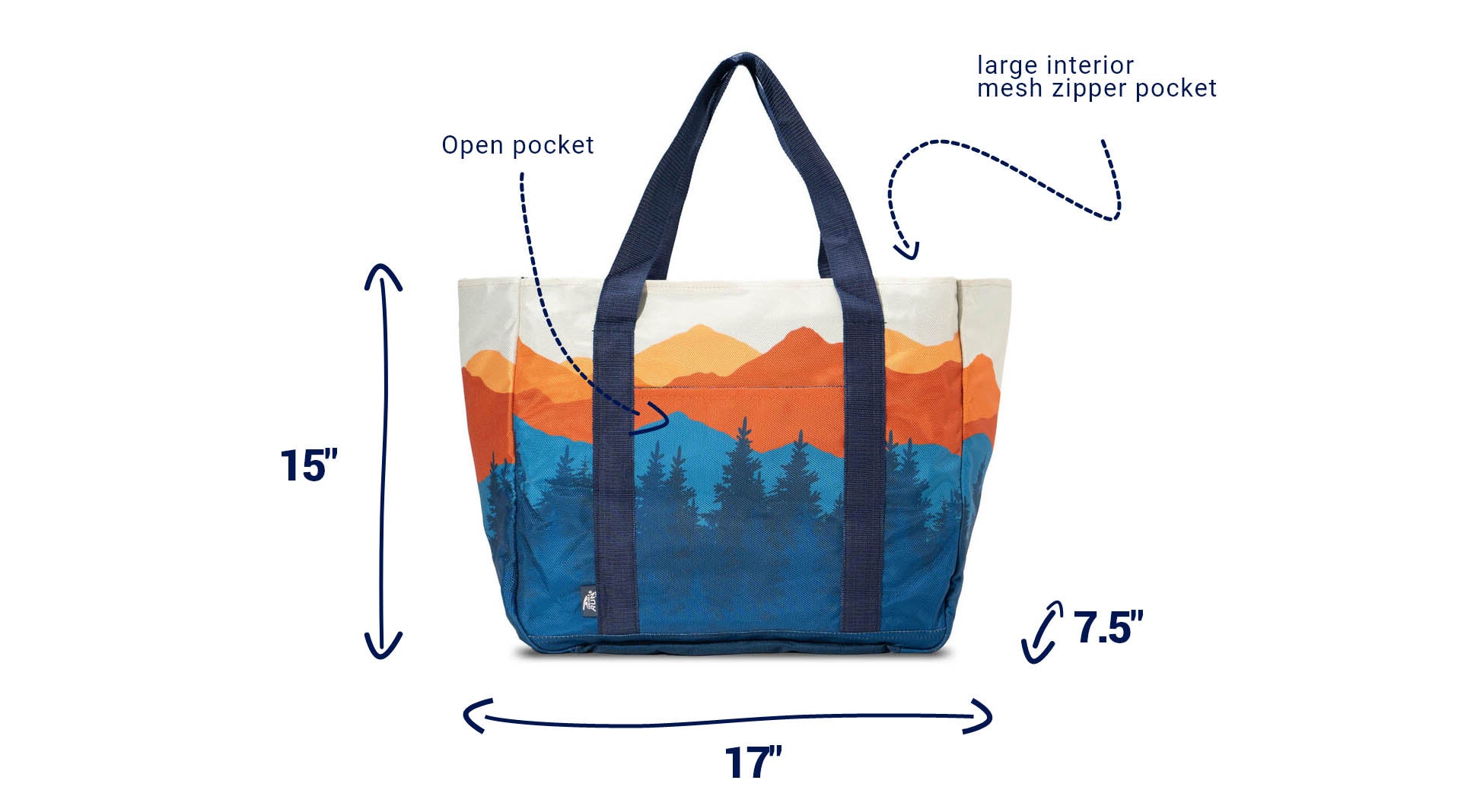 Running Tote Bags
