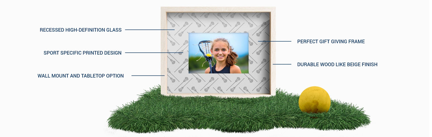 Premier Frames -GIRLS LACROSSE - Product - Bottom - Responsive Image - 1