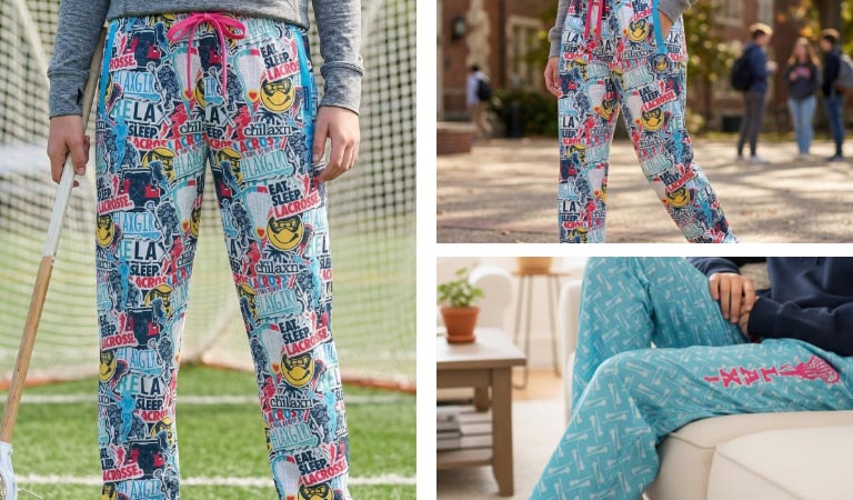 Girls Lacrosse Lounge Pants Responsive 2