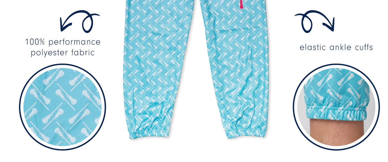 Girls Lacrosse Lounge Pants Responsive 4