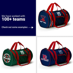 Custom Team Explorer Duffle Bags -  Hockey