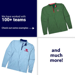 Custom Team Elevate Quarter Zips -  Hockey