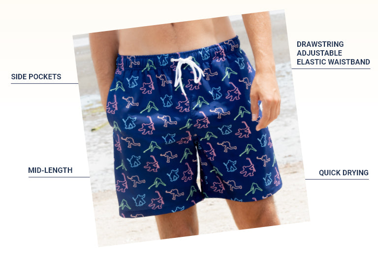 HOCKEY SWIM TRUNKS DETAILS