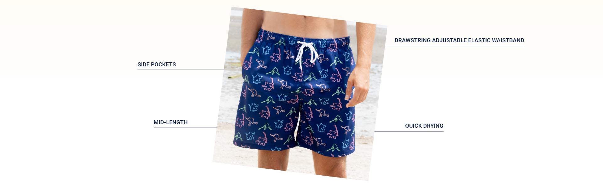 HOCKEY SWIM TRUNKS DETAILS