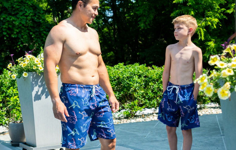 HOCKEY Swim Trunks