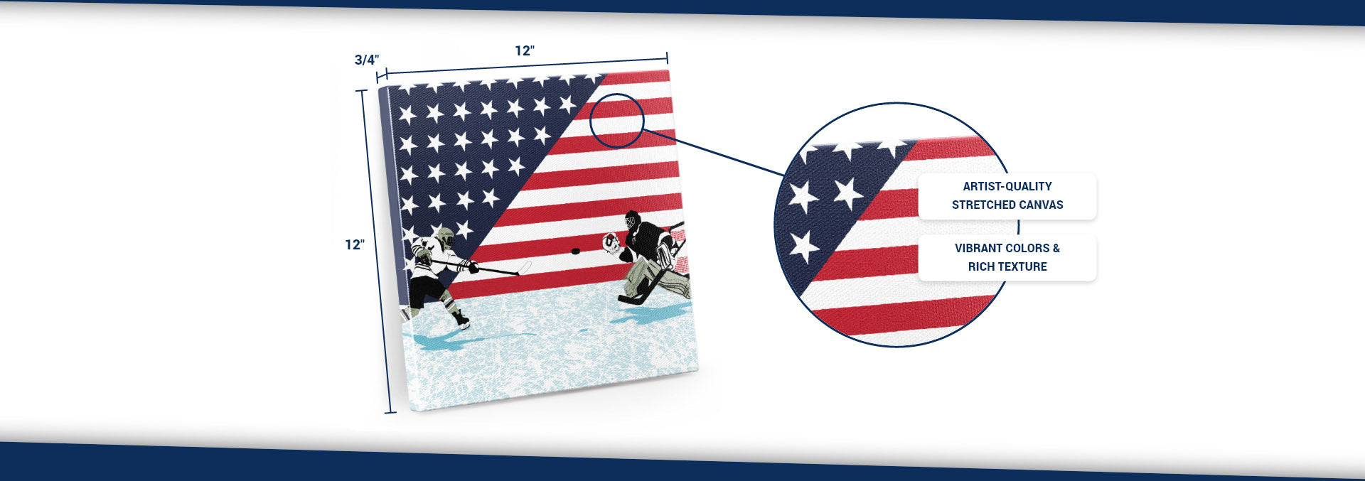 HOCKEY CANVAS ART