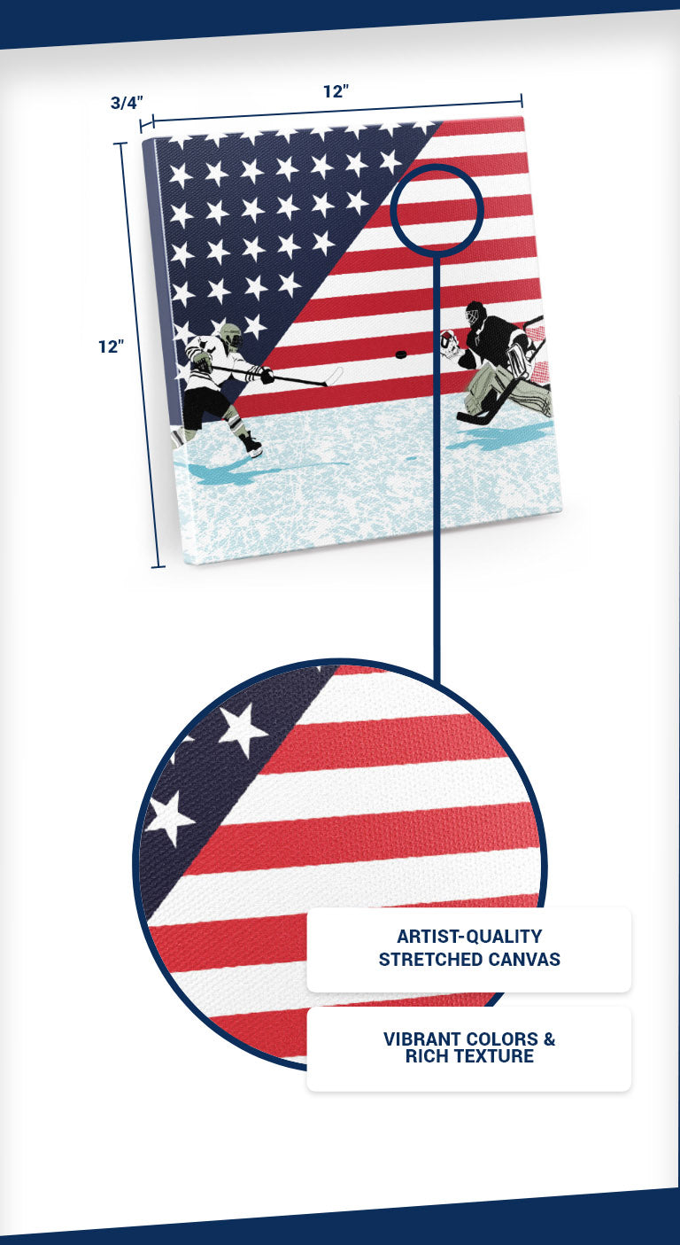 HOCKEY CANVAS ART