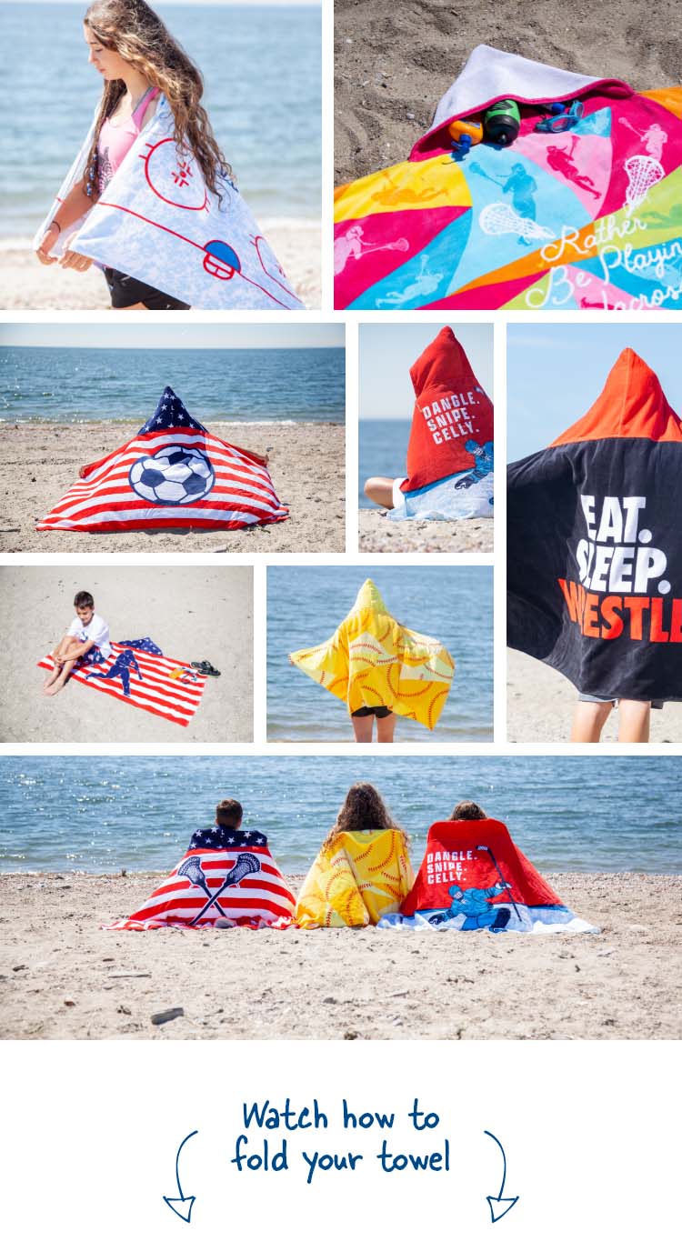 Hooded Beach Towel - Product - Bottom - Responsive Image - 3