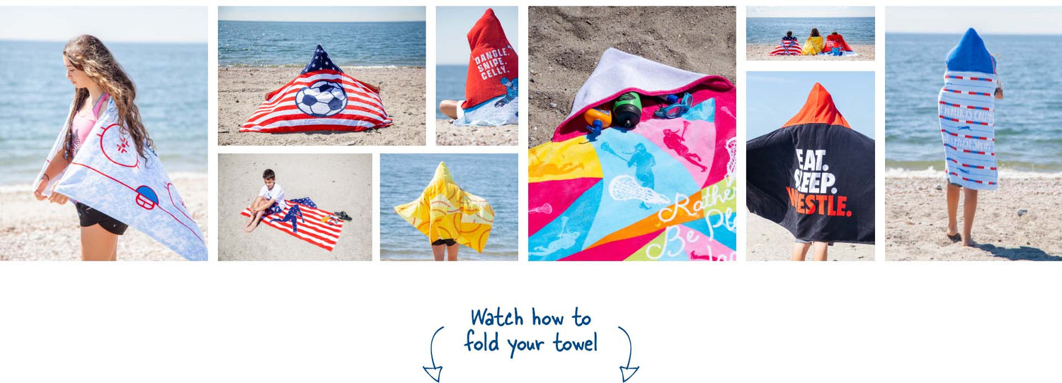Hooded Beach Towel - Product - Bottom - Responsive Image - 3