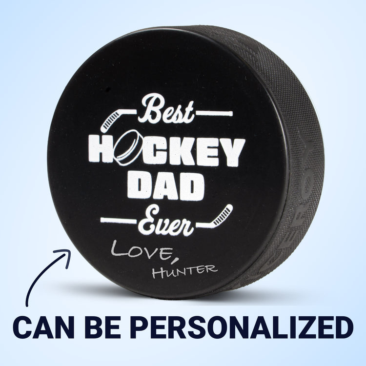 Hockey Puck - Best Dad
