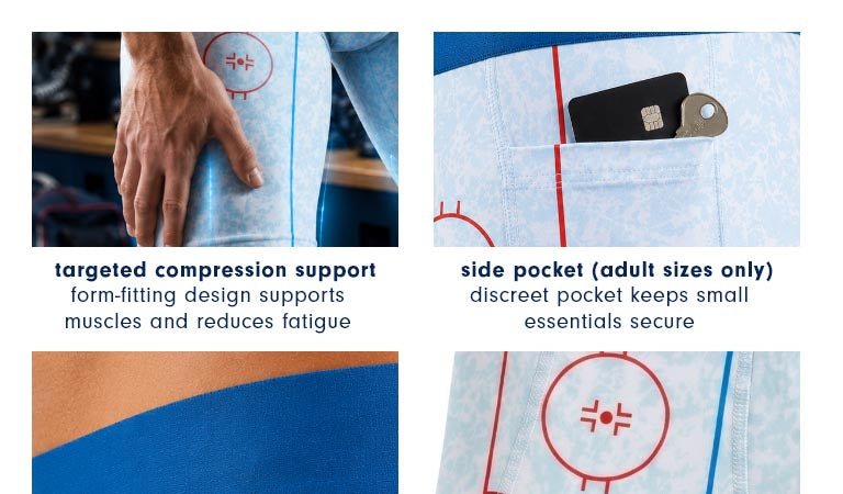 Hockey Compression Shorts Responsive 3