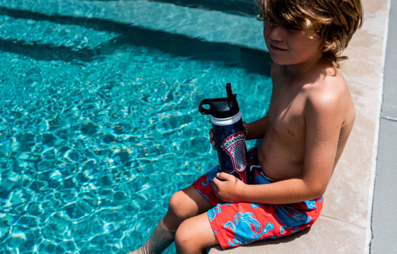 Lacrosse Swim Trunks