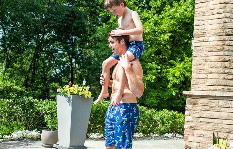 Lacrosse Swim Trunks