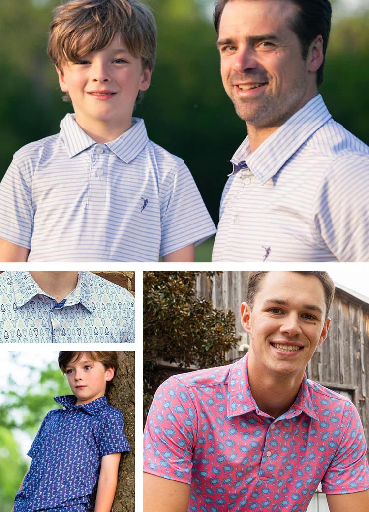 LACROSSE Performance Polos