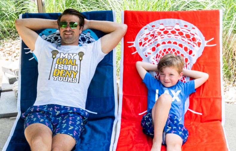 Lacrosse Swim Trunks