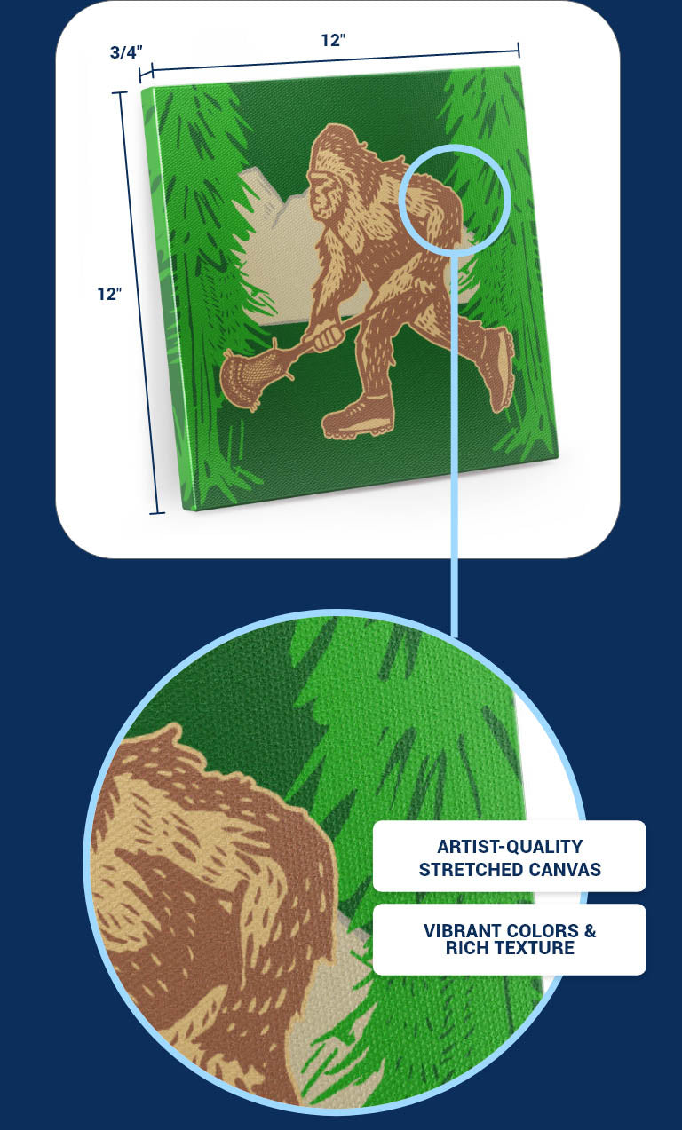 LACROSSE CANVAS ART