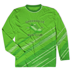 Running Long Sleeve Velocitee T-Shirt - Custom