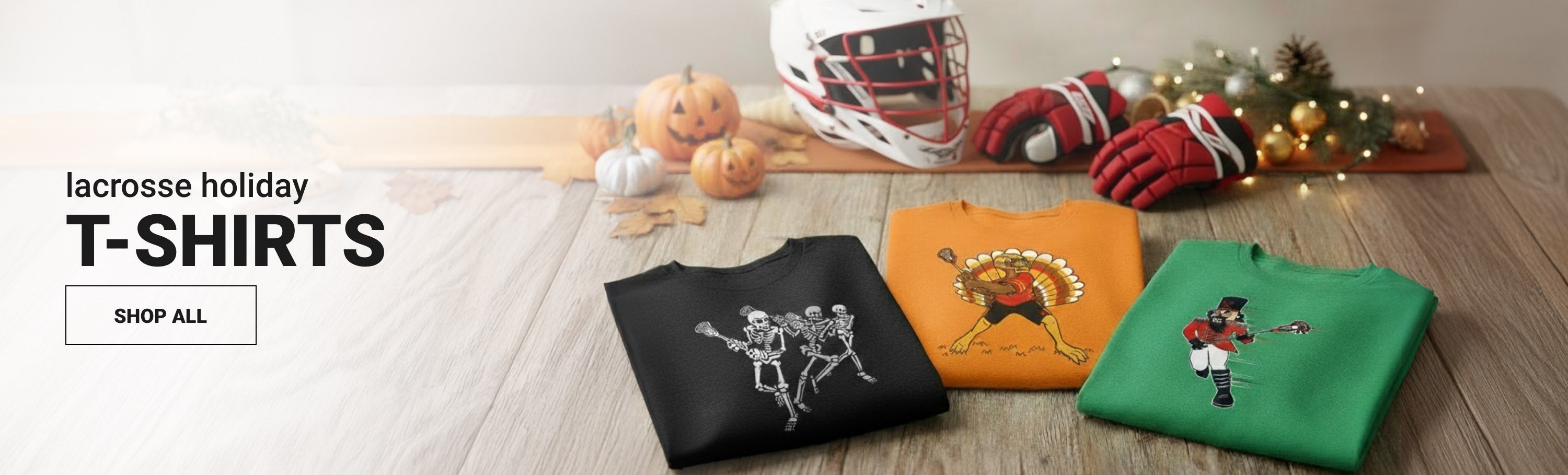 Lacrosse Holiday tee
