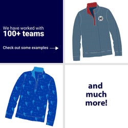 Custom Team Elevate Quarter Zips - Guys Lacrosse