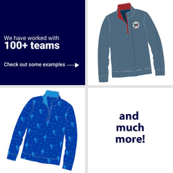 Custom Team Elevate Quarter Zips - Guys Lacrosse