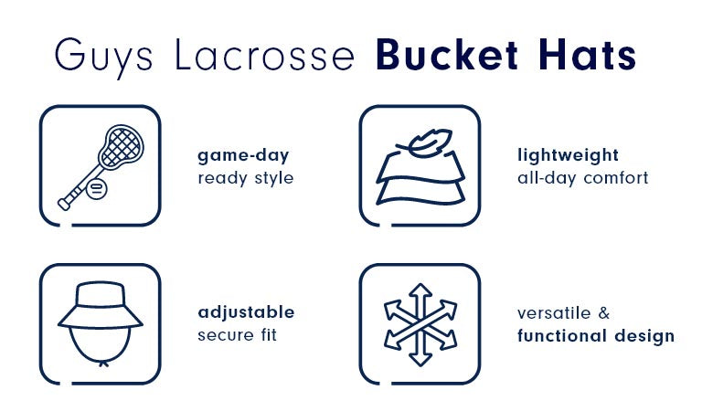 Guys Lacrosse Bucket Hats Responsive 1