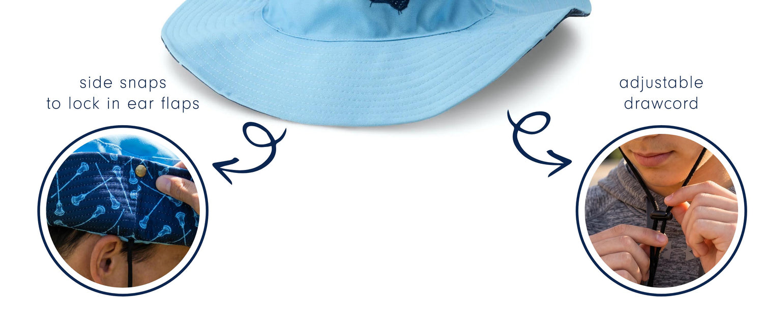 Guys Lacrosse Bucket Hats Responsive 4