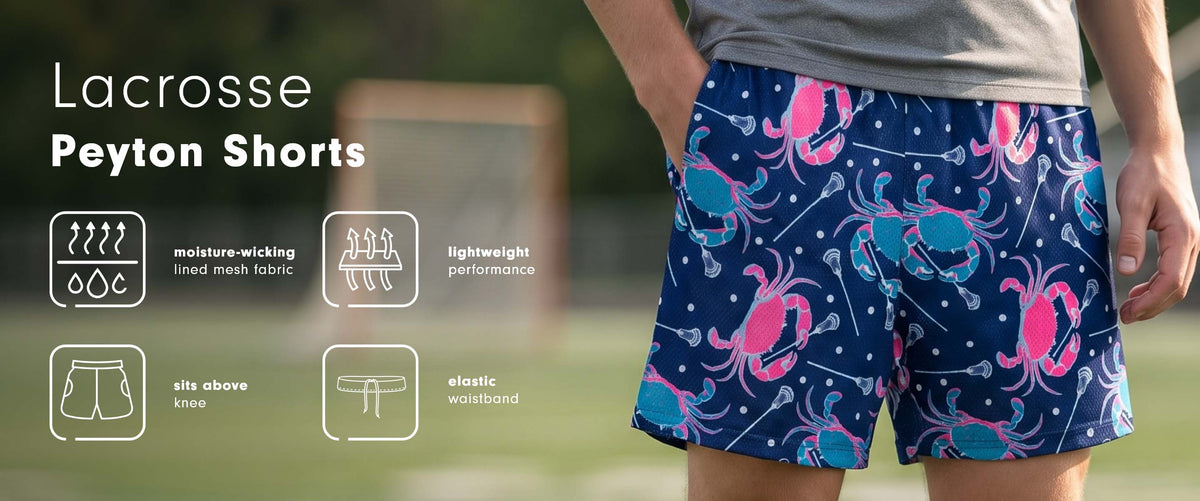 Guys Lacrosse Peyton Shorts 1