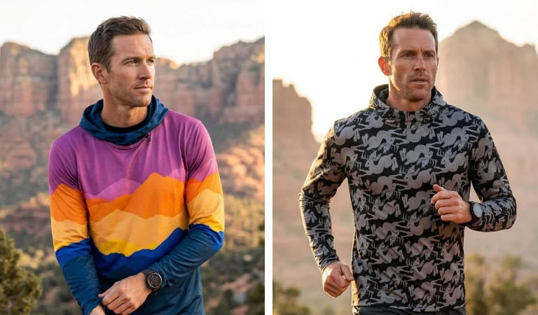 Running Hoodies Men Responsive 3