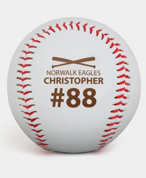 Engraved Baseballs