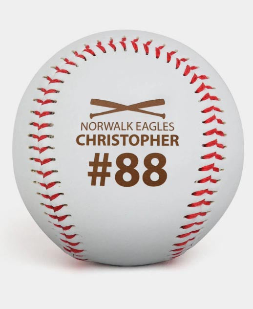 Engraved Baseballs