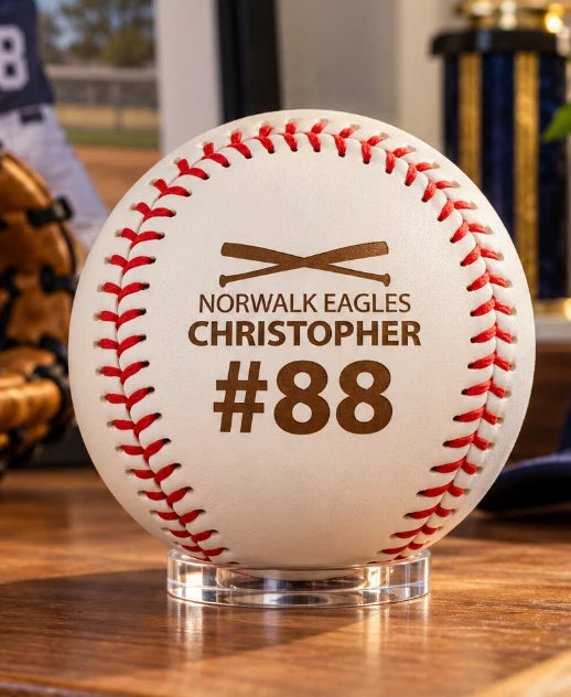Engraved Baseballs