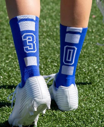 Team Number Socks