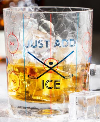 Just Add Ice Glass