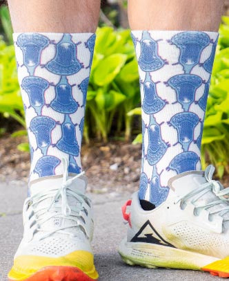 Graphic Mid-Calf Socks