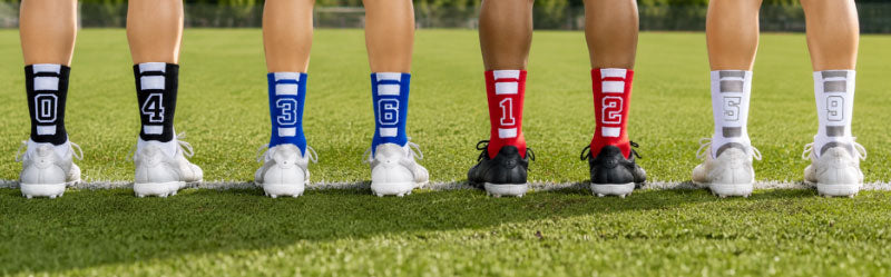 Team Number Socks