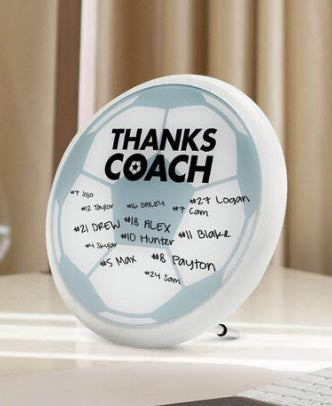 Coach Frames & Plaques