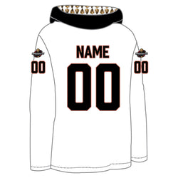 Hockey Hattrick Hoodie - Nashville Warriors - White