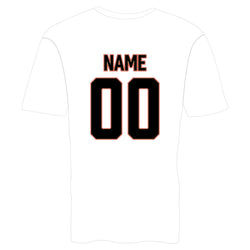 Hockey Short Sleeve Velocitee Performance Tee - Nashville Warriors - White