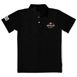 Hockey Short Sleeve Polo - Nashville Warriors - Black