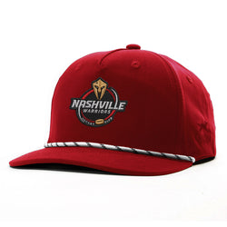 Hockey Rope Hat - Nashville Warriors - Red