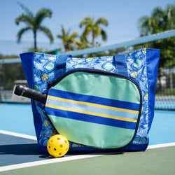 Pickleball Tote Bag - Coastal